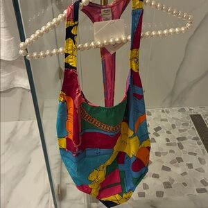 HERMES  swimsuit size 40 (8)NWT BOX, pouch, tags